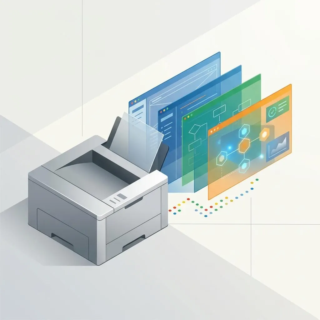 HP printer driver and software state reference
