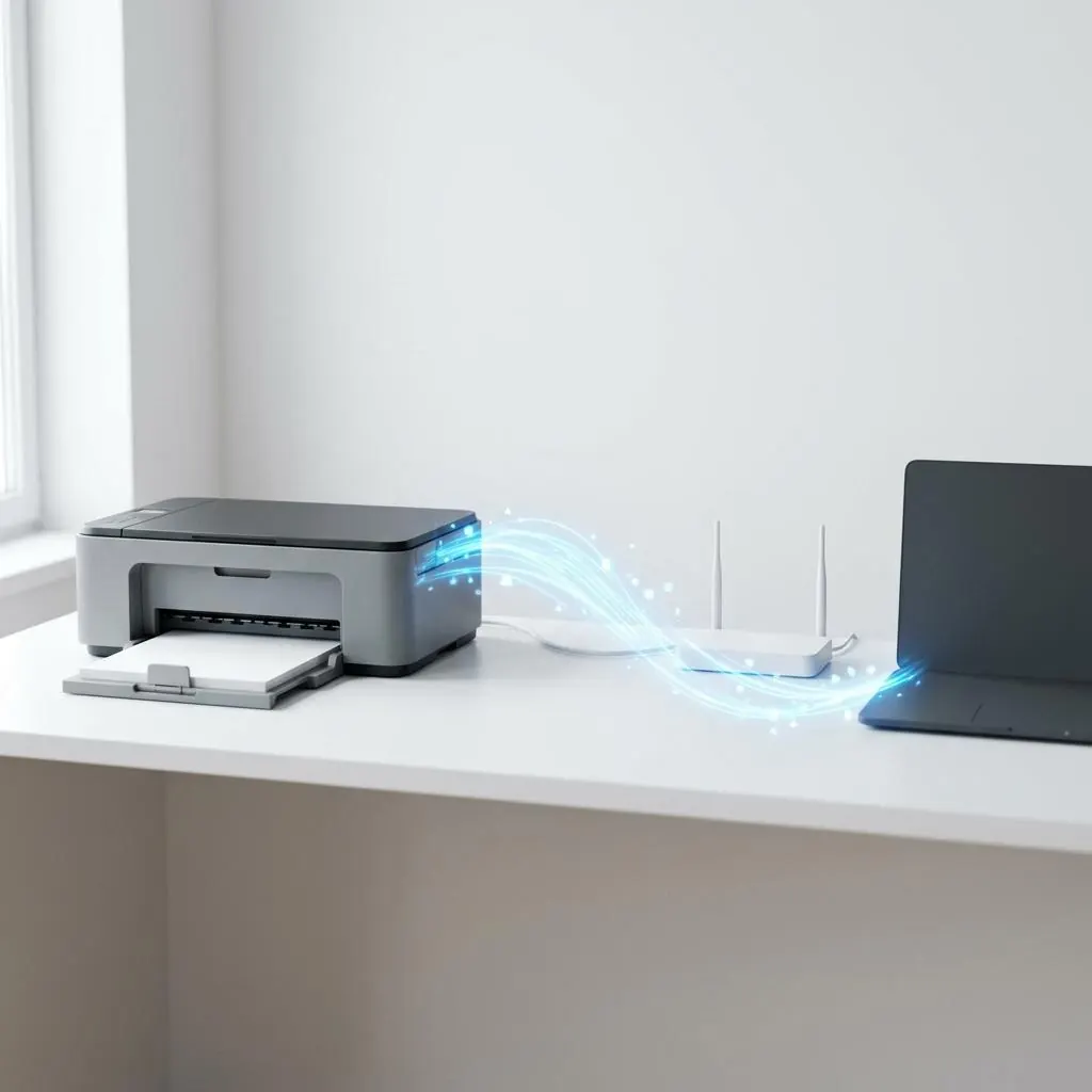 HP wireless printer driver and network reference